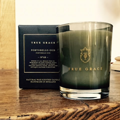 True Grace Portobello Oud Candle